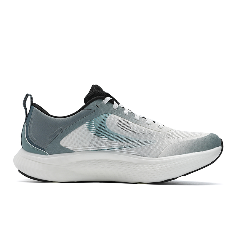 FILA NUVOLE JOG Abrasion Resistant Breathable Low top Running Shoes Men's White Blue