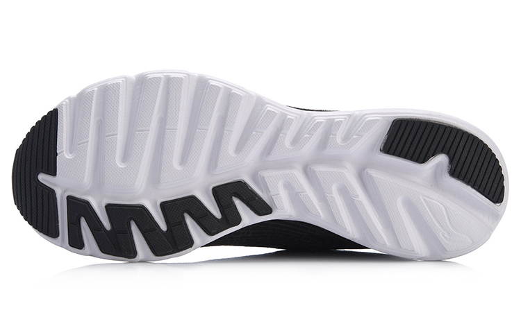 LiNing Qingyi Breathable Low Top Running Shoes Women's Black White