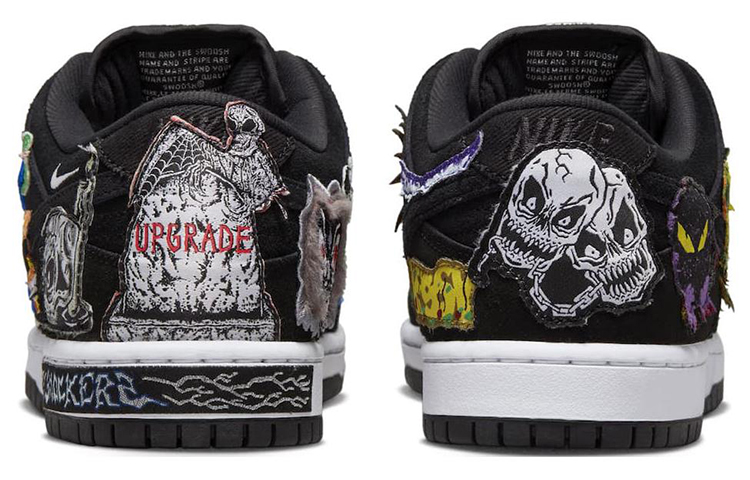 Nike X Neckface Sb Dunk Low Pro 'Black' купить в интернет-магазине Yoocart с быстрой доставкой по России.