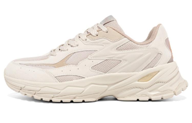 361° Cushioning Wear-Resistant Low-Top Casual Shoes Men's Umber White