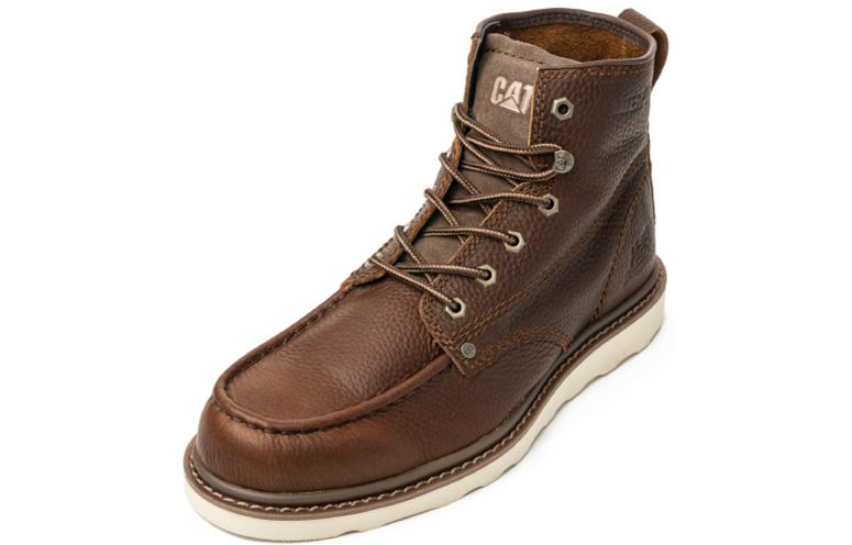 CAT Glenrock Mid Warm And Wear-Resistant Ankle-Length Outdoor Boots Men's Brown купить в интернет-магазине Yoocart с быстрой доставкой по России.