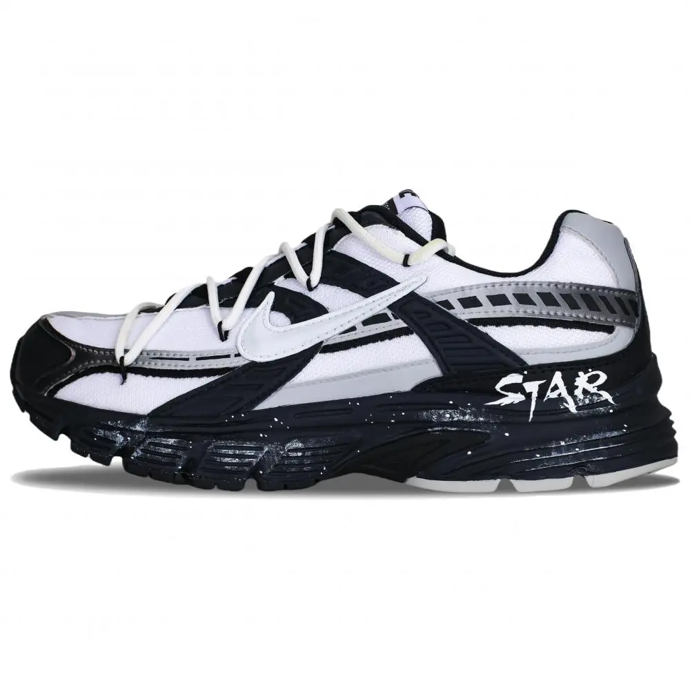Nike Initiator Low top Running Shoes Men's Black White Gray