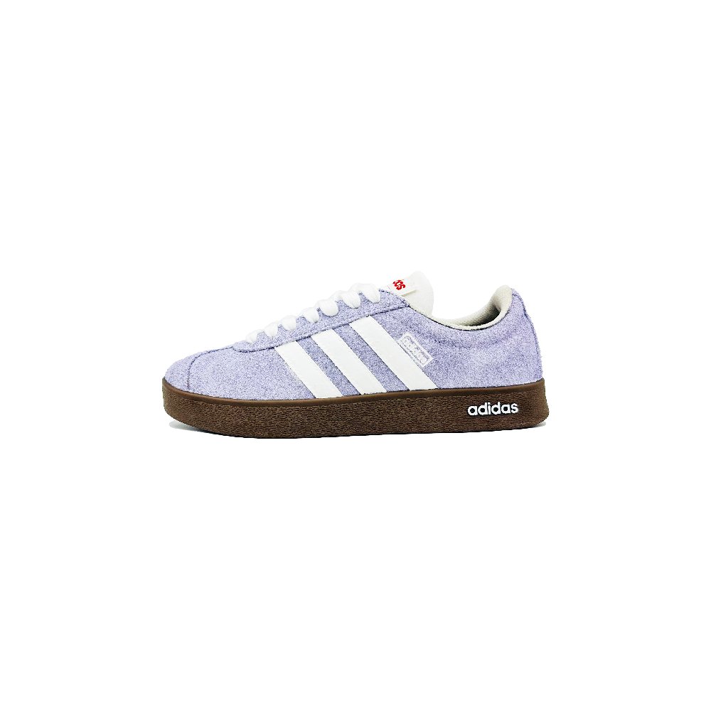 Adidas Neo VL Court 2.0 YIMING Manufacturing, Lilac Mist Balance Low Top Skateboard Shoes Unisex White Purple
