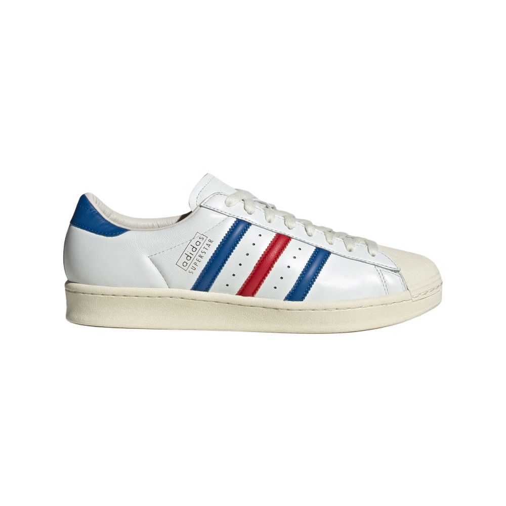 Adidas Superstar Vintage Made In Germany 'White Blue Scarlet'