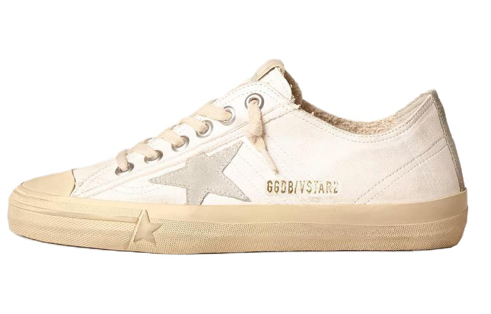Golden Goose V-Star Leather Sneakers
