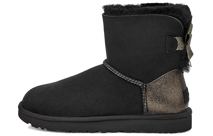 UGG Mini Bailey Bow Black Women's