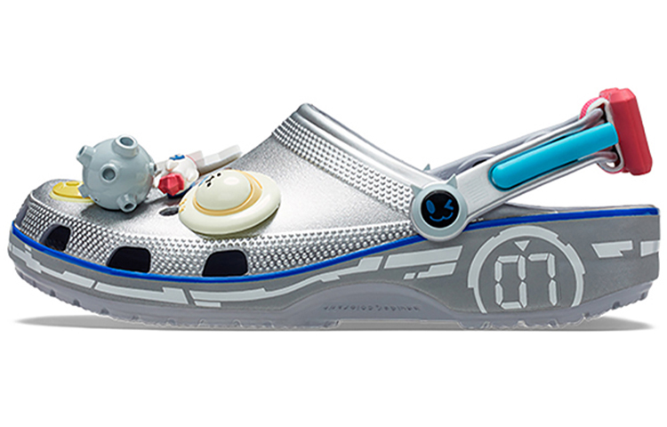 HONOR OF KINGS x Crocs Classic Clog Beach Sandals Unisex Digital Gray Starry Sky Dream, Luban No.7 Collectible