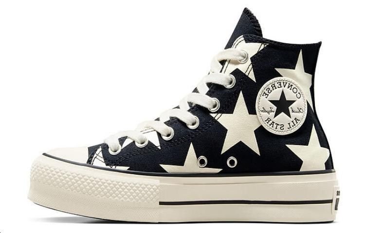 Converse Canvas Shoes High Top Белый черный Женские