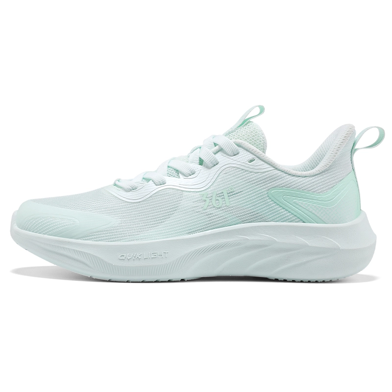 361° Abrasion Resistant Breathable Low Top Casual Running Shoes Women's Green
