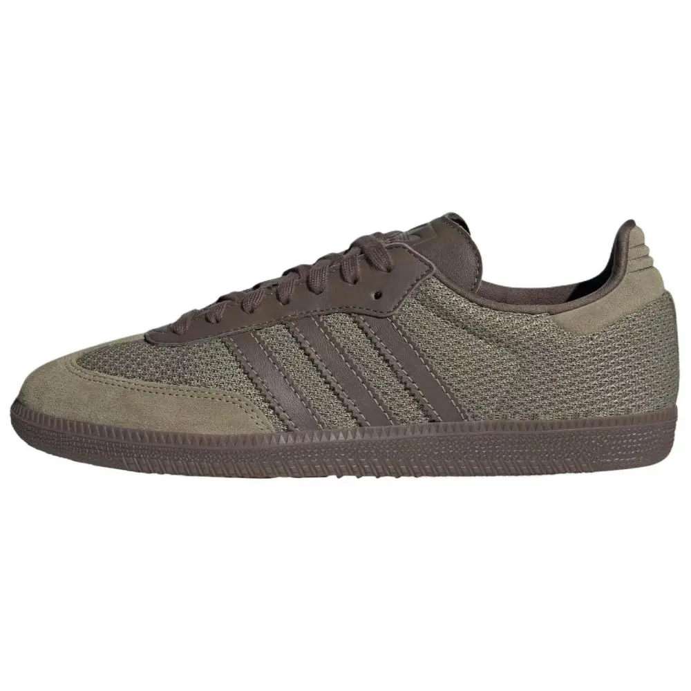 Adidas Originals SAMBA OG Abrasion Resistant Low top Skateboard Shoes Men's Green