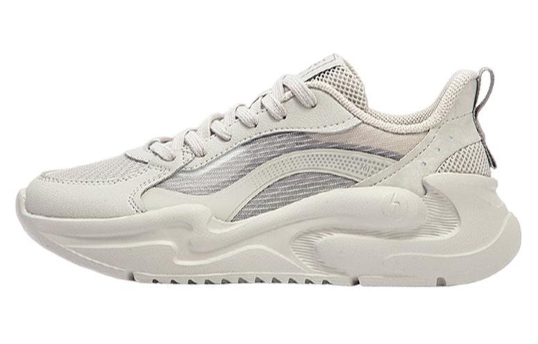 361° Slip-Resistant Low-Top Chunky Sneakers Women's Beige Gray