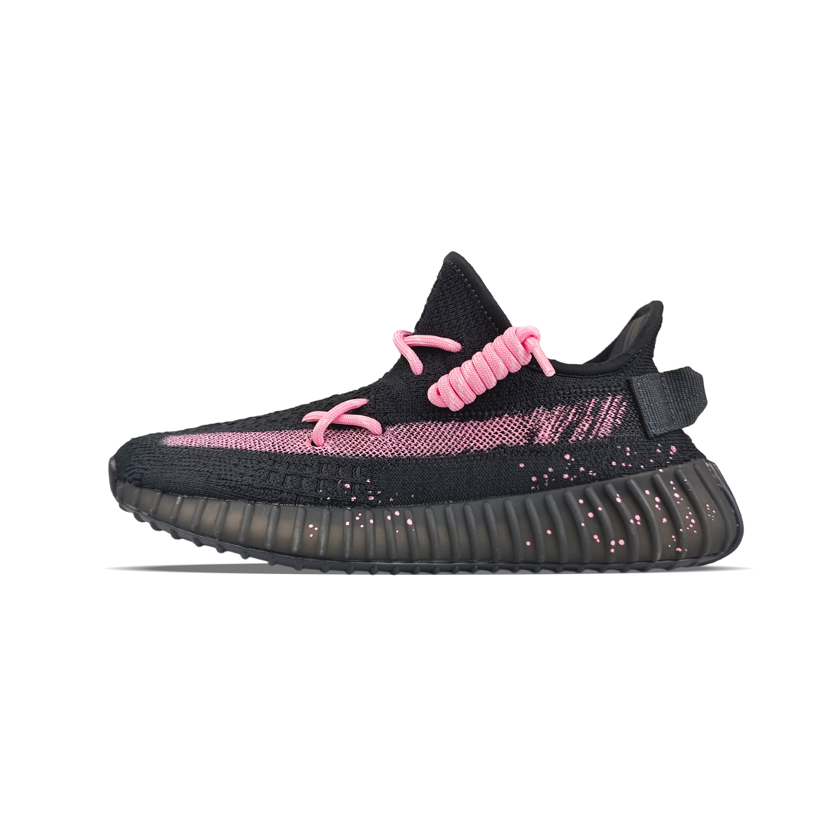 Adidas Originals Yeezy Boost 350 V2 Abrasion Resistant Low Top Casual Shoes Unisex Black Pink купить в интернет-магазине Yoocart с быстрой доставкой по России.
