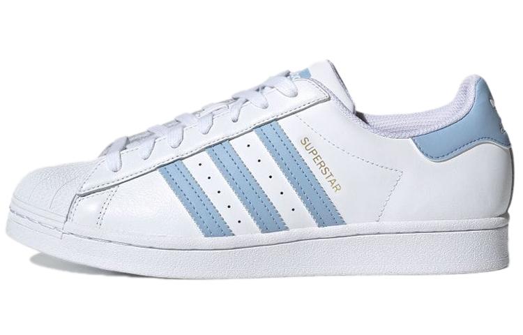 Adidas Superstar White Ambient Sky Gold
