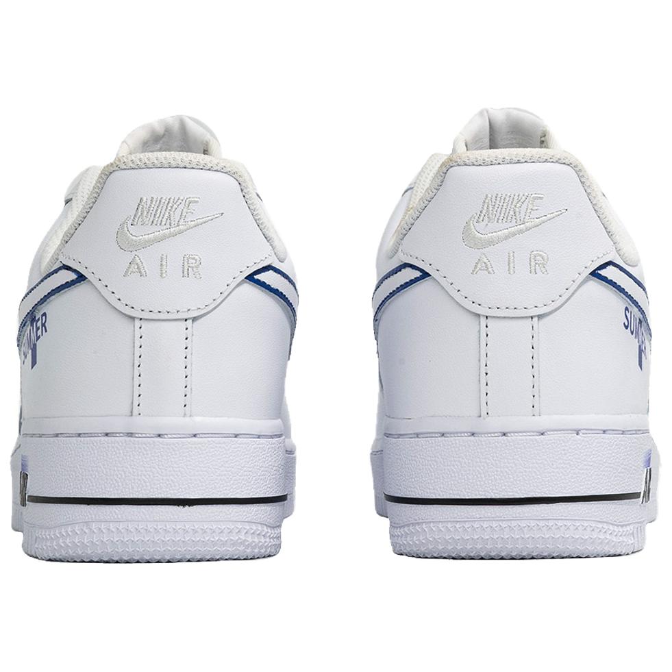 Nike Air Force 1 LTDZ Navigation Mystery, Shopping Bag Abrasion Resistant Low top Skateboard Shoes Unisex White Blue купить в интернет-магазине Yoocart с быстрой доставкой по России.