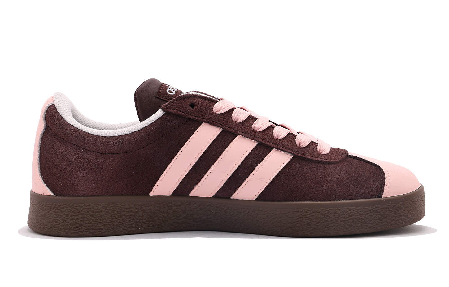 Adidas VL COURT 2.0 Coverage Abrasion Resistant Low Top Skateboard Shoes Unisex Pink купить в интернет-магазине Yoocart с быстрой доставкой по России.