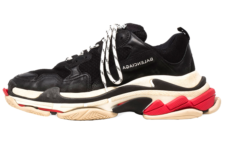 Balenciaga Triple S Sneakers 'Black Double Foam And Mesh'