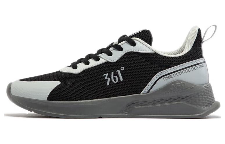 361° Durable Breathable Low-Top Running Shoes Women's Gray Black