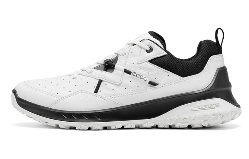 Ecco Oude Tocht Collection Low Top Sports Casual Shoes Men's White