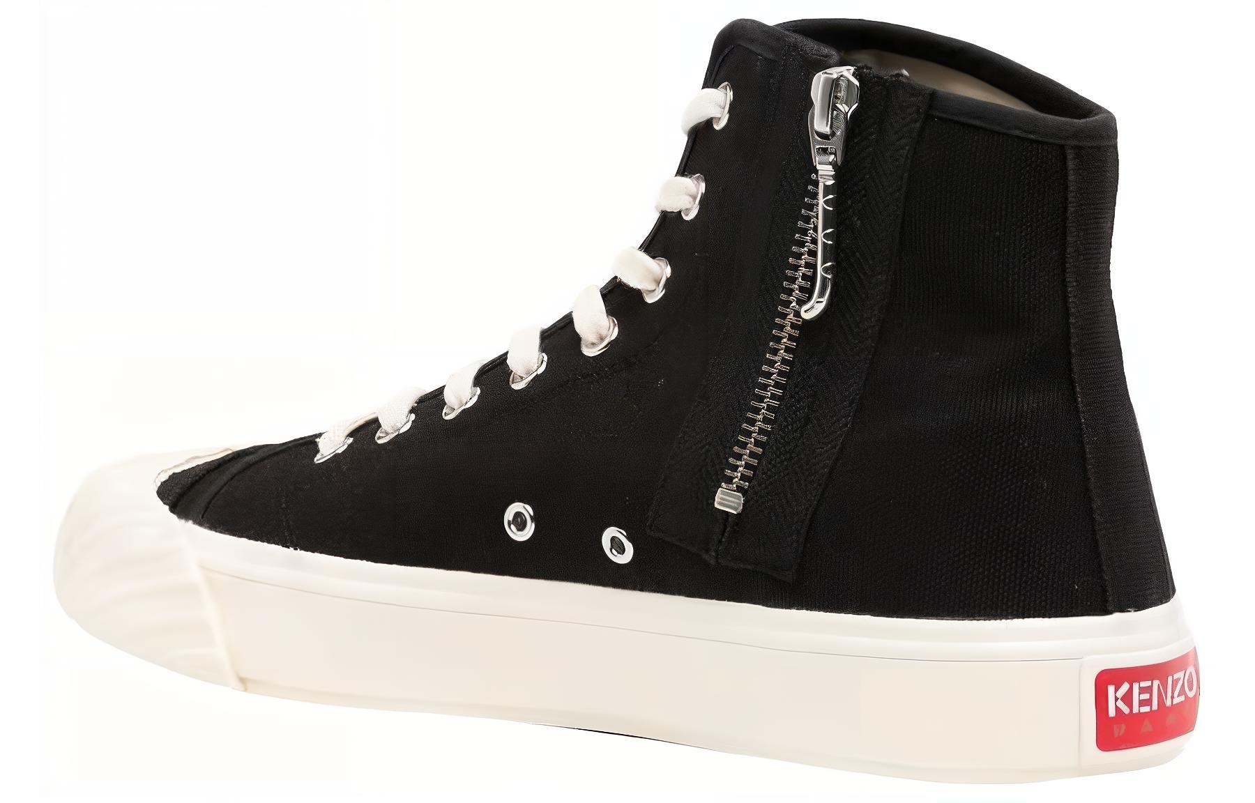KENZO School High Sneakers 'Black'