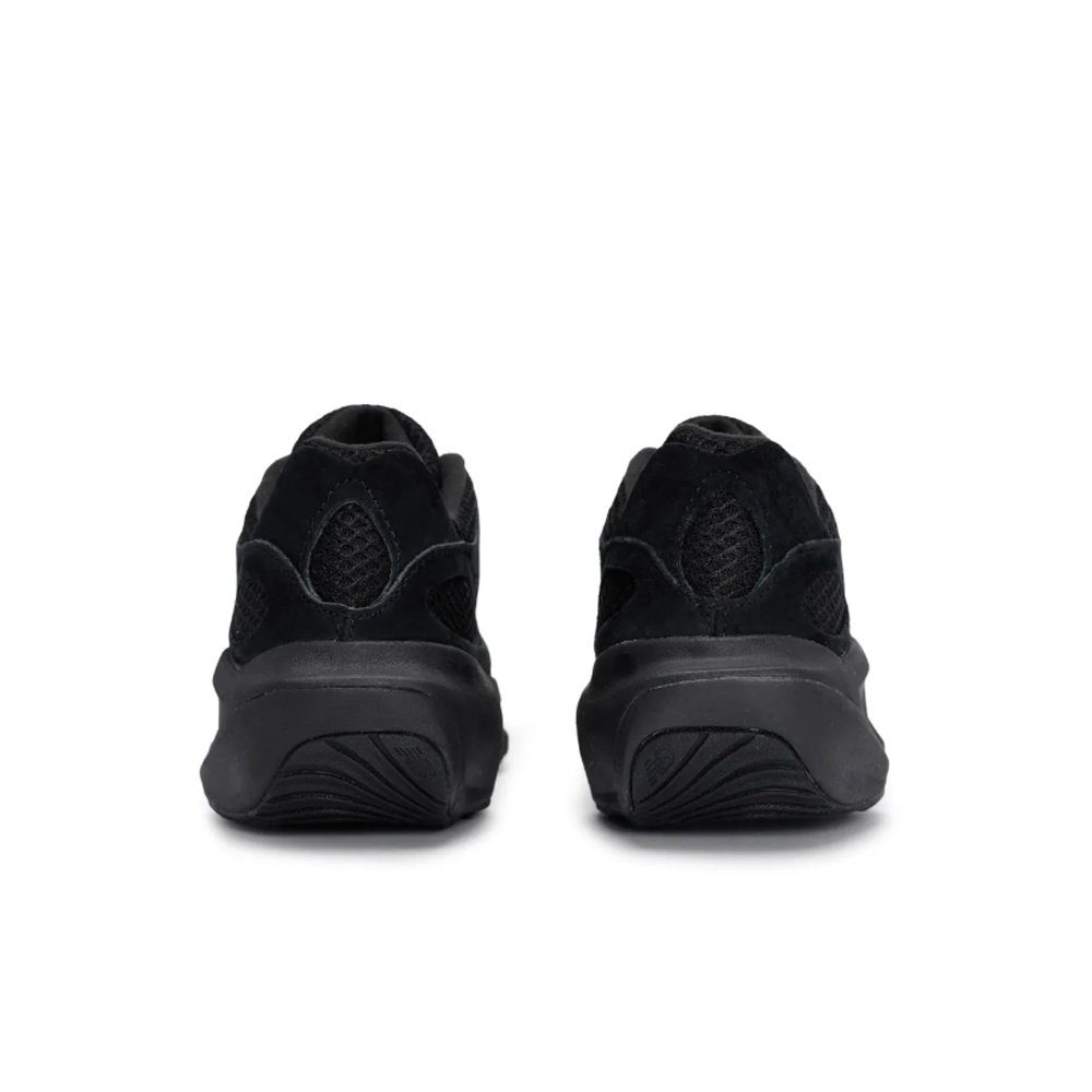 New Balance Warped Runner Anti-Slip Wear-Resistant Low-Top Casual Running Shoes Unisex Black White