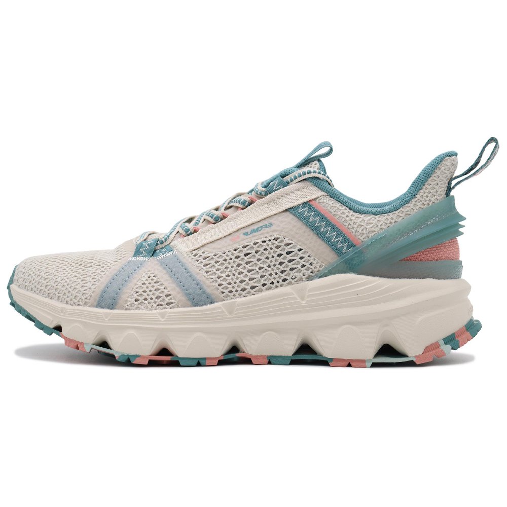 361° Slip-Resistant Breathable River Trekking Shoes Women's Beige Cyan