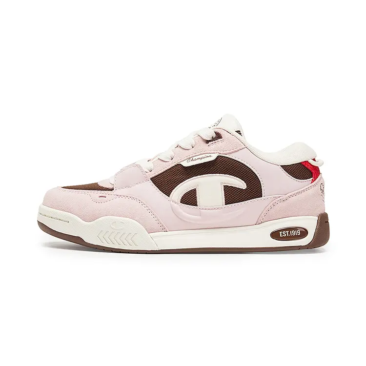 Champion Quantum Shoes Low top Skateboard Shoes Women's Pink Frost/Pinecone Brown