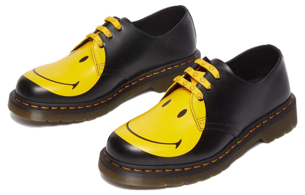 Dr. Martens Dr.Martens 1461 Smiley Smooth Leather Oxford Shoes 'Black Yellow' Women's купить в интернет-магазине Yoocart с быстрой доставкой по России.
