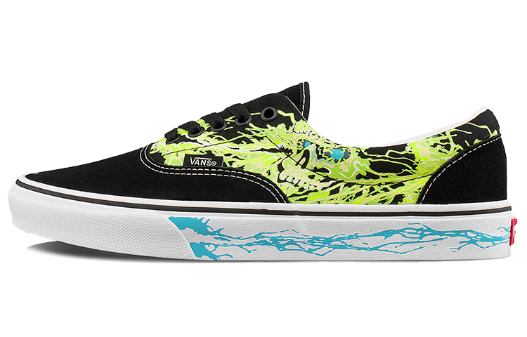 Vans Unisex Era Sneakers Black/Blue/Yellow