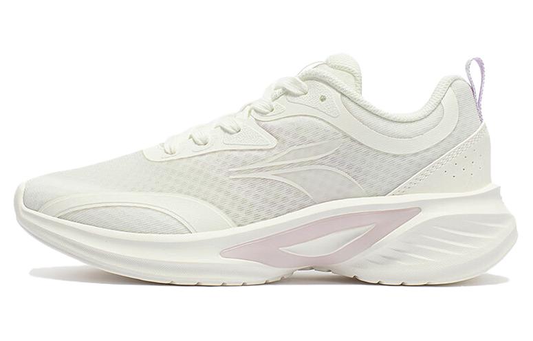 361° Breathable And Resilient Low-Top Running Shoes Women's White Purple