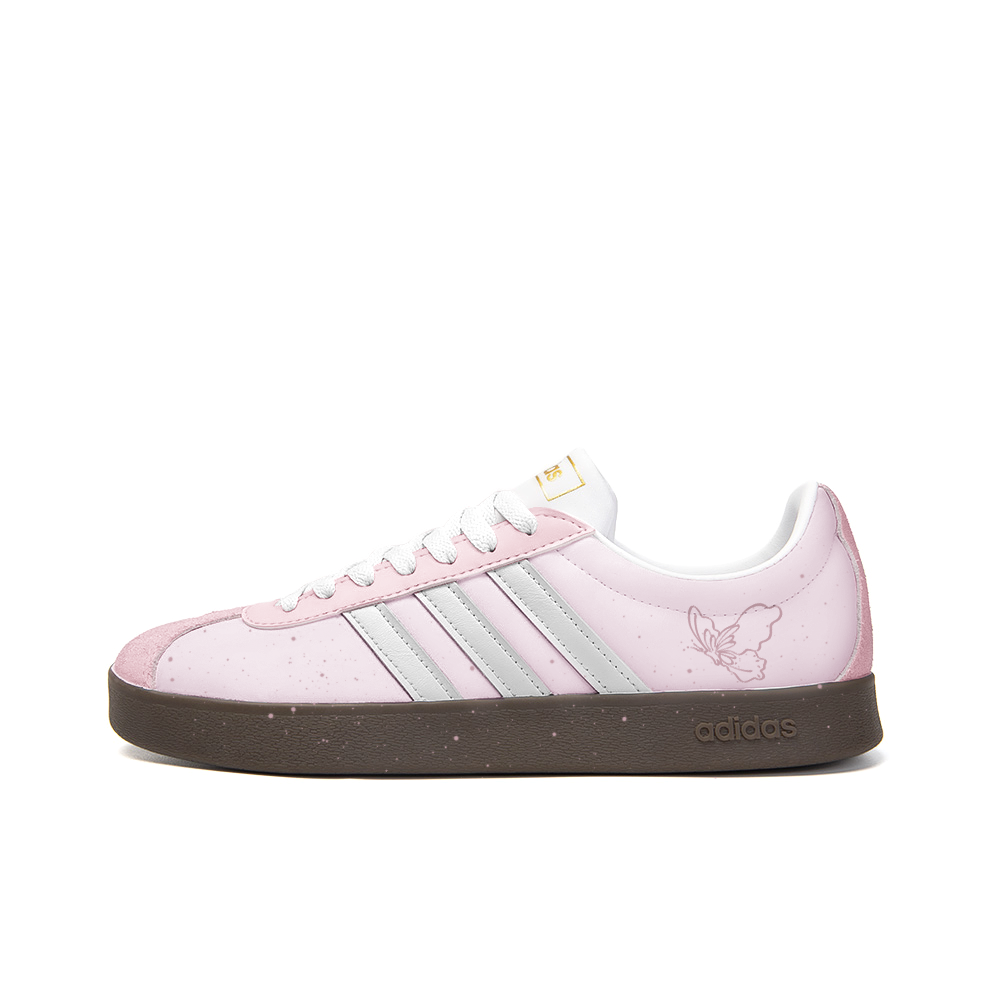 Adidas Neo VL Court 2.0 Anti Slip Wear Resistant Low Top Skateboard Shoes Unisex Pink White купить в интернет-магазине Yoocart с быстрой доставкой по России.