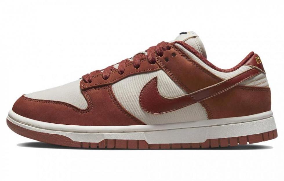 Nike Dunk Low Lx Light Orewood Brown Rugged Orange Women's