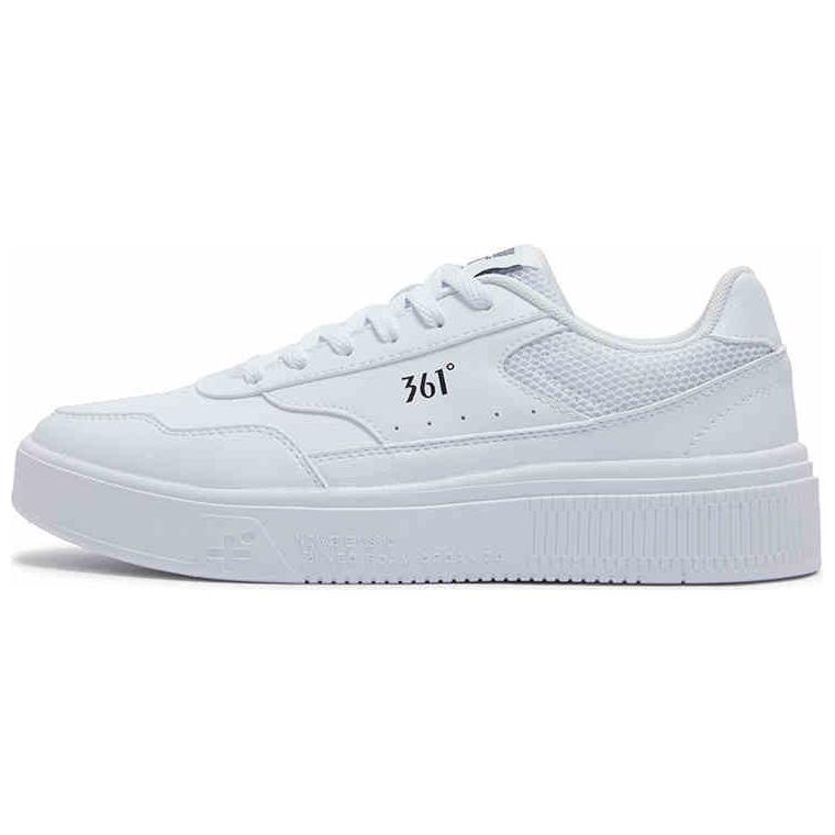 361° Slip Resistant Abrasion Resistant Low top Skateboard Shoes Women's White