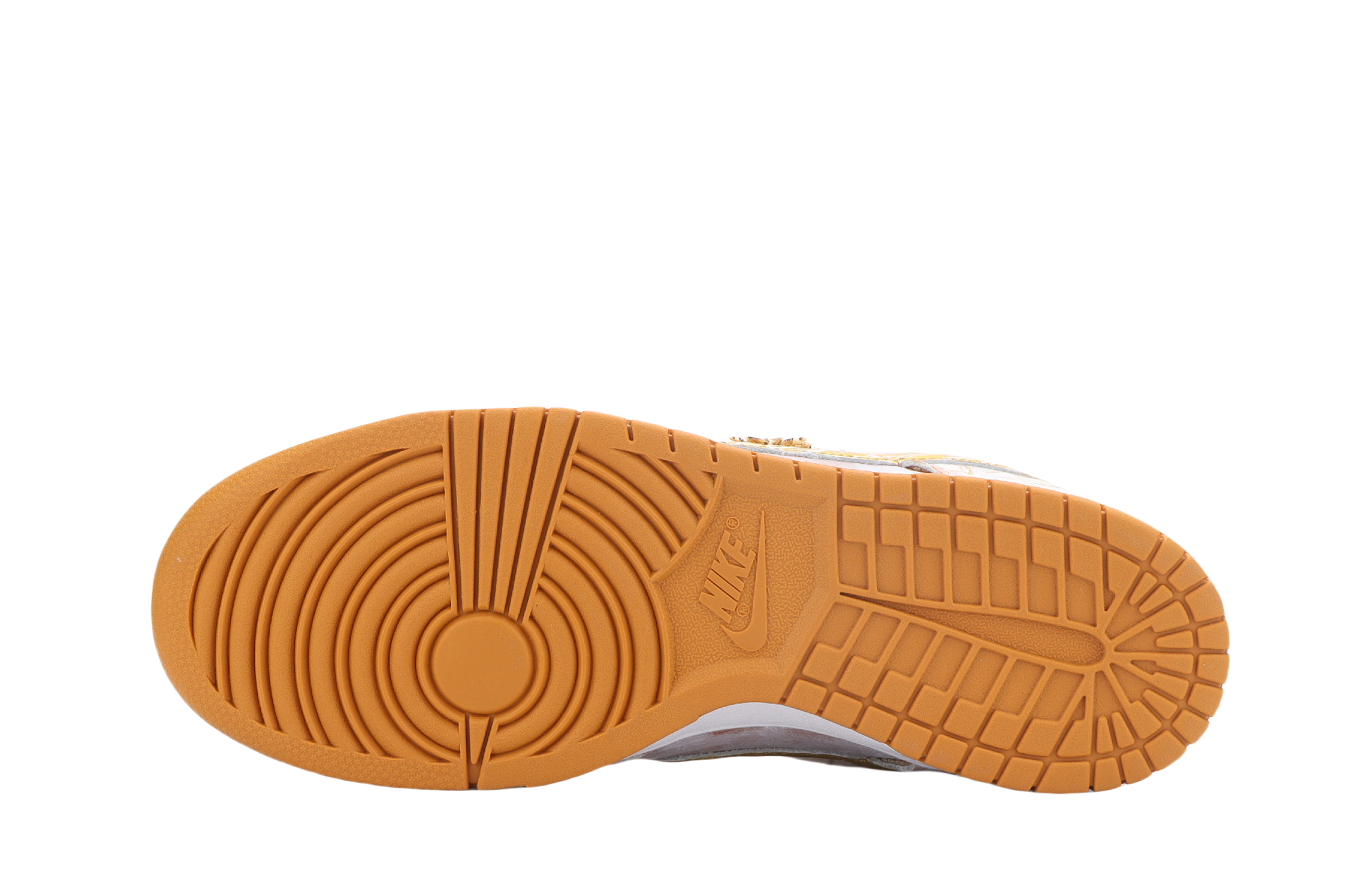Nike Dunk Apollo, The Sun God Abrasion Resistant Low Top Skateboard Shoes Unisex White Orange Gold купить в интернет-магазине Yoocart с быстрой доставкой по России.