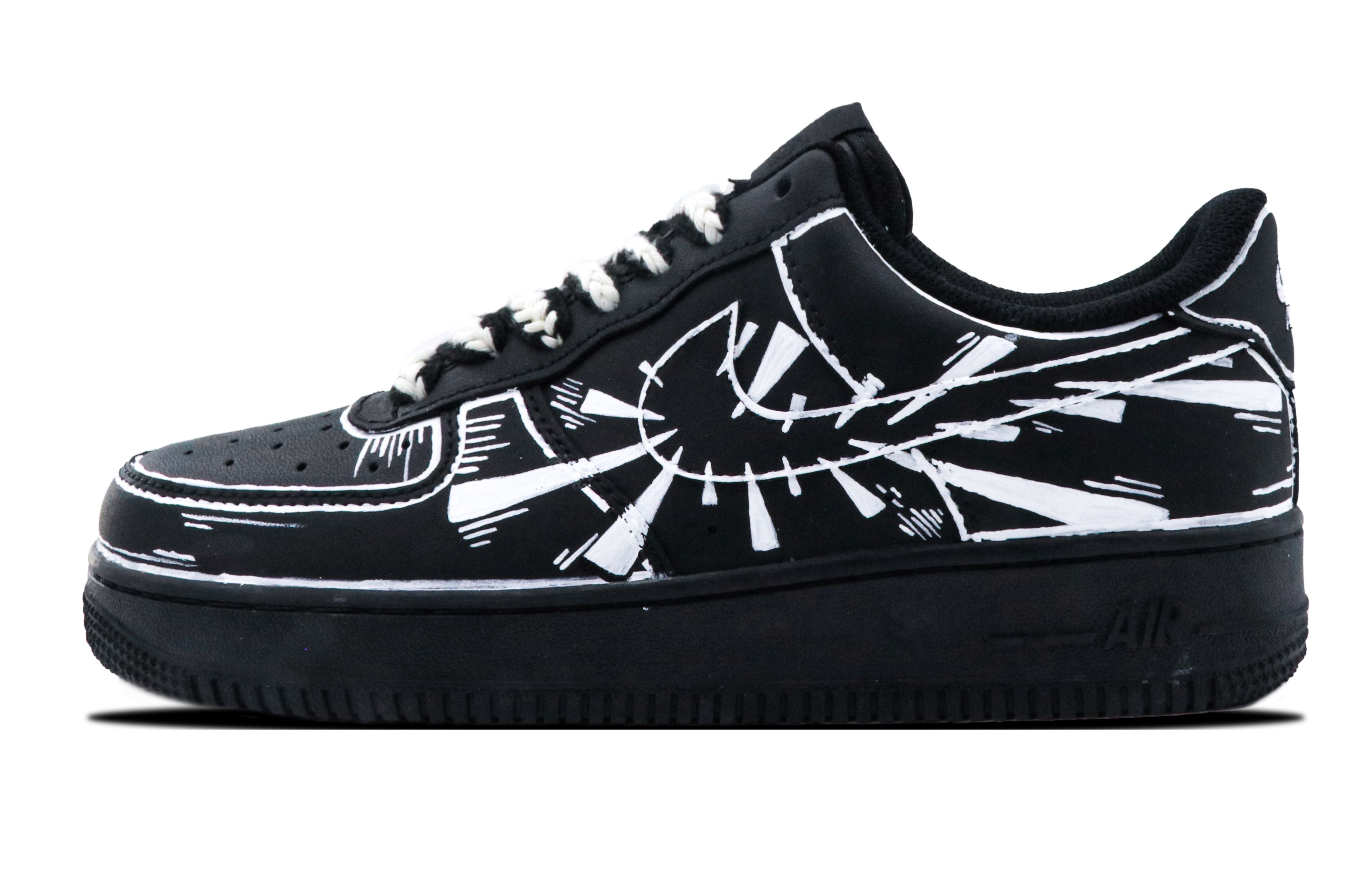 Nike Air Force 1 Coverage Warm Low-Top Skateboard Shoes Unisex Black купить в интернет-магазине Yoocart с быстрой доставкой по России.