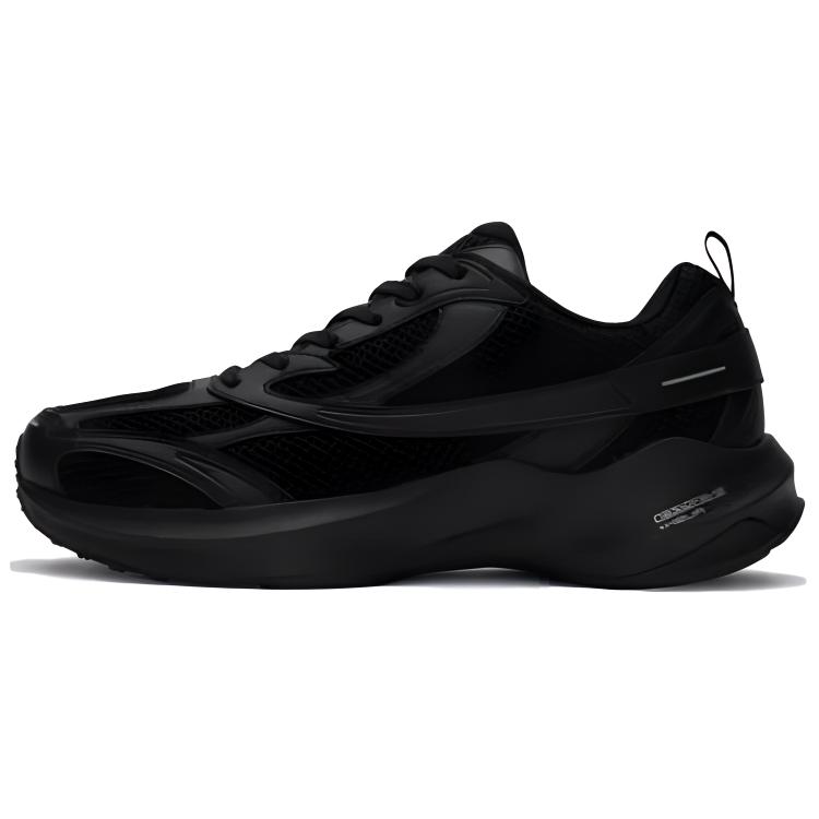 FILA Float E3 2.0 MS Cushioning Wear-Resistant Low-Top Running Shoes Unisex Black Korean Style