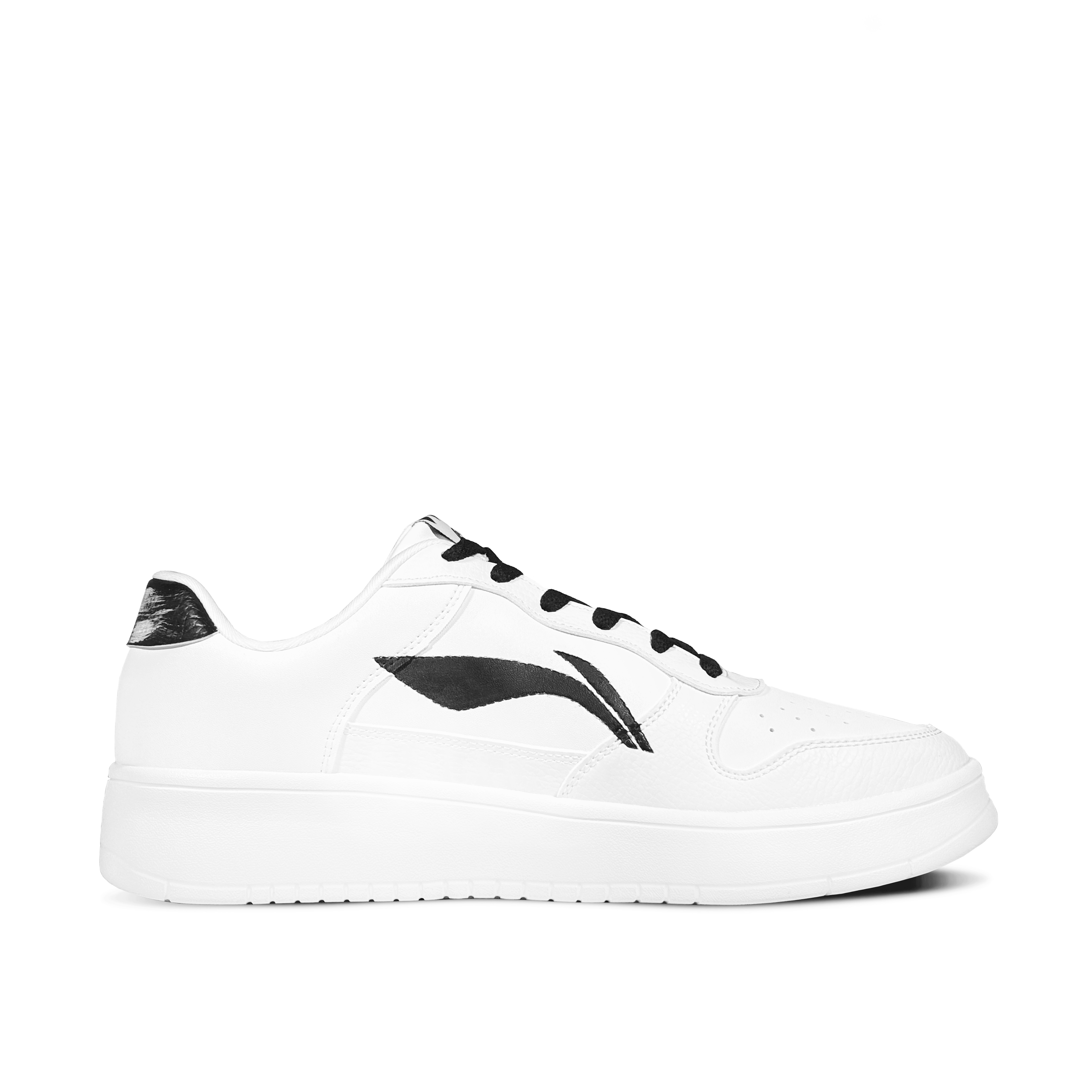 LiNing Pontoon Boats Slip Resistant, Abrasion Resistant, Breathable Low top Skateboard Shoes Men's Black White купить в интернет-магазине Yoocart с быстрой доставкой по России.