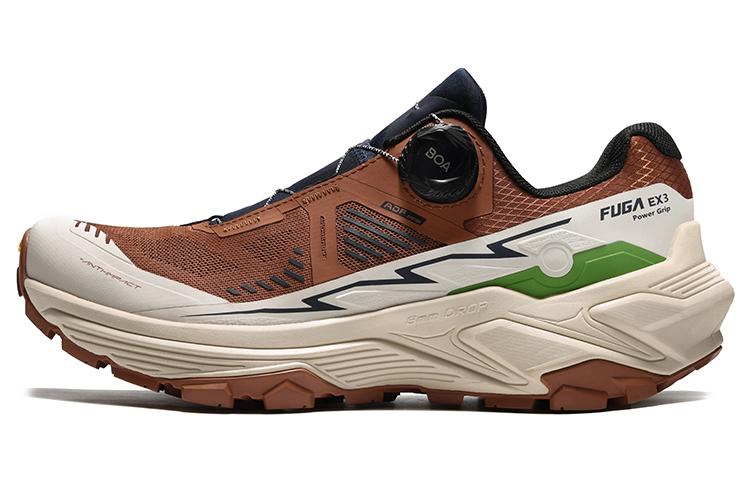 KAILAS FUGA EX3 BOA Running Shoes Women's Low Top Nutshell Brown/Chalk