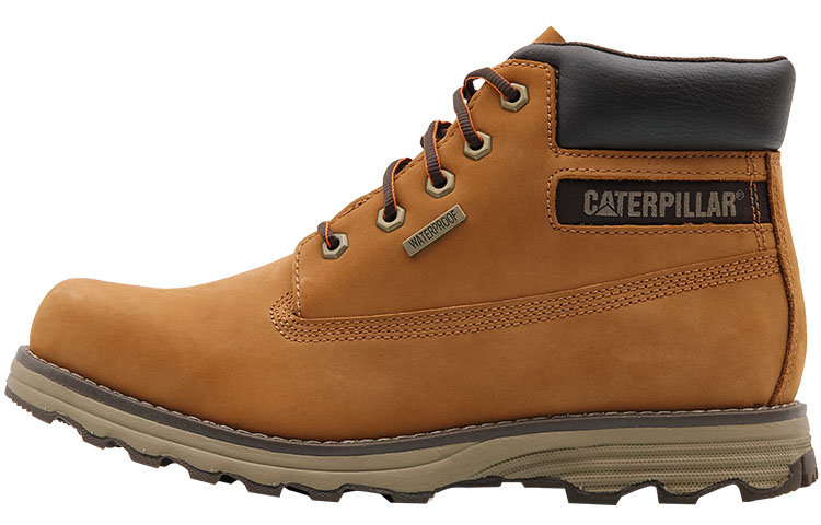 CAT Ankle-Length Outdoor Boots Men's Brown