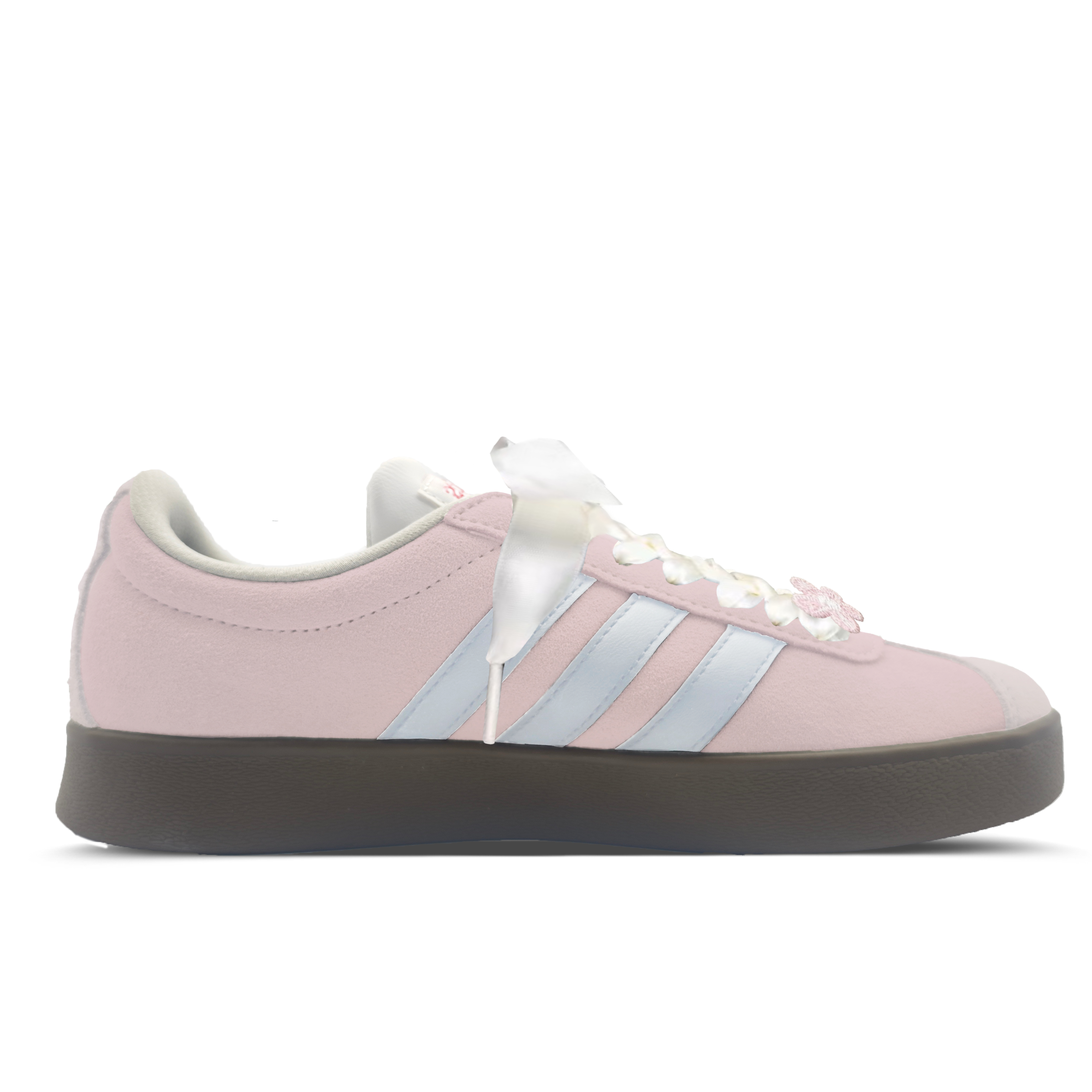 Adidas Neo VL Court Lifestyle Enchanted By Flowers Slip Resistant Low Top Skateboard Shoes Unisex Pink Blue купить в интернет-магазине Yoocart с быстрой доставкой по России.