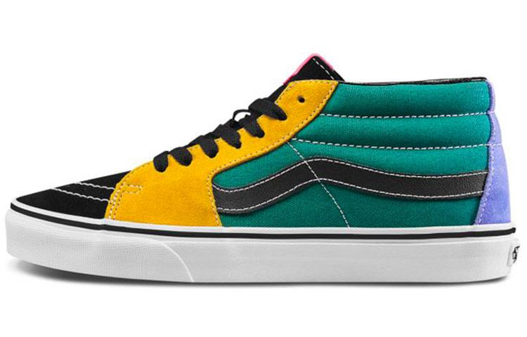Vans SK8 HI Mid 'Cadmium Yellow Tidepoo'