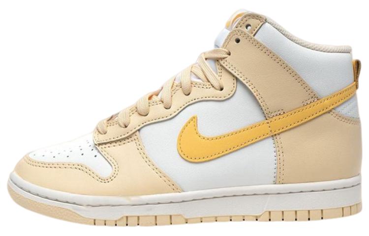 Nike Dunk High Pale Vanilla Topaz Gold Women's