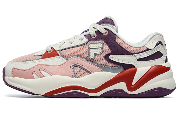 FILA FUSION Flash Sneakers 'White Red Purple' Women's