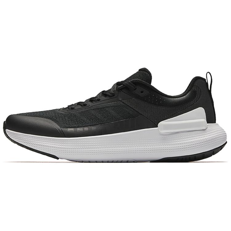 Anta Running Collection Anti Slip Wear Resistant Low Top Casual Running Shoes Men's Basic Black