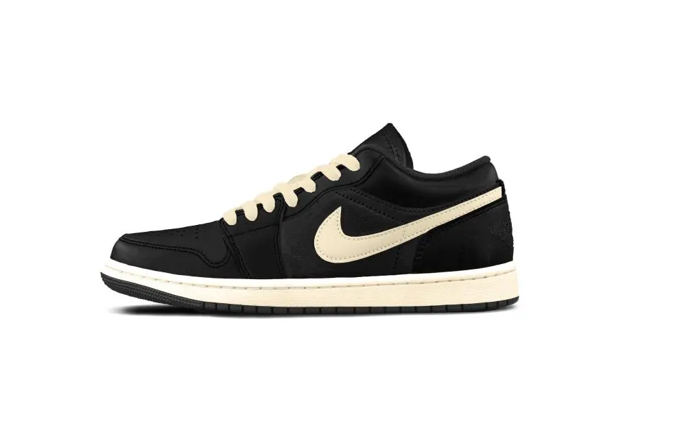 Jordan Air Jordan 1 Liberate Your Feet Abrasion Resistant Low top Vintage Basketball Shoes Unisex