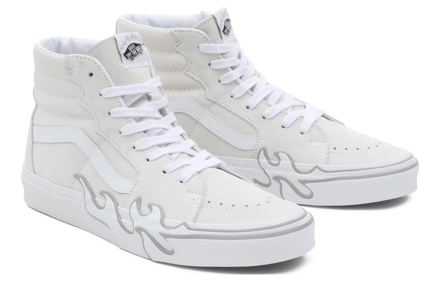 Sk8 Vans-Hi 'Flame - White' купить в интернет-магазине Yoocart с быстрой доставкой по России.