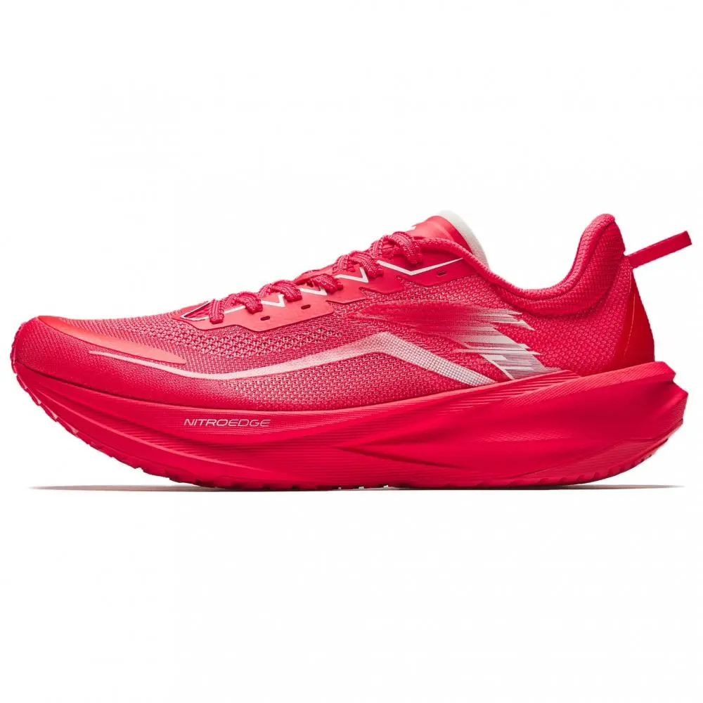 ANTA Plastic Pioneer Running Shoes Men's Low top Crimson Red/ANTA White
