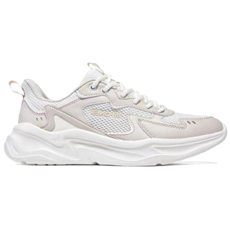361° Cushioning Lightweight Low-Top Casual Running Shoes Women's White