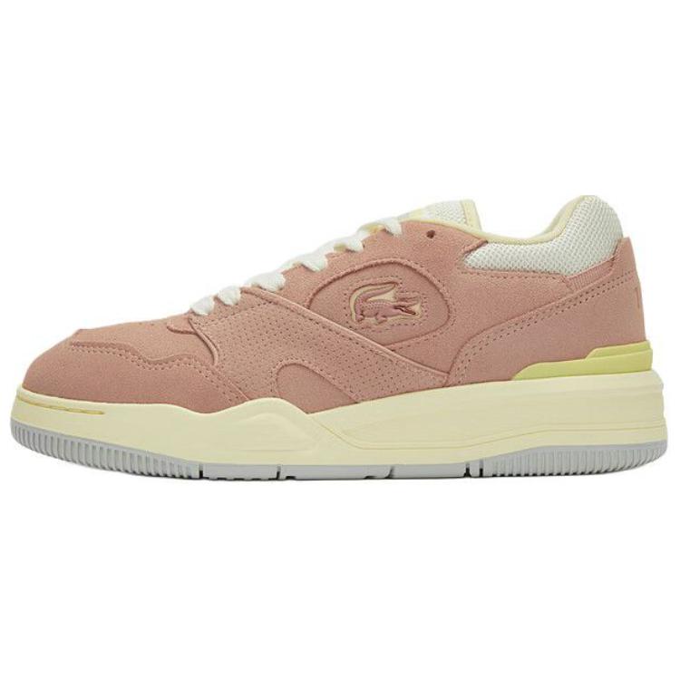 LACOSTE Low-Top Skateboard Shoes Women's Pink