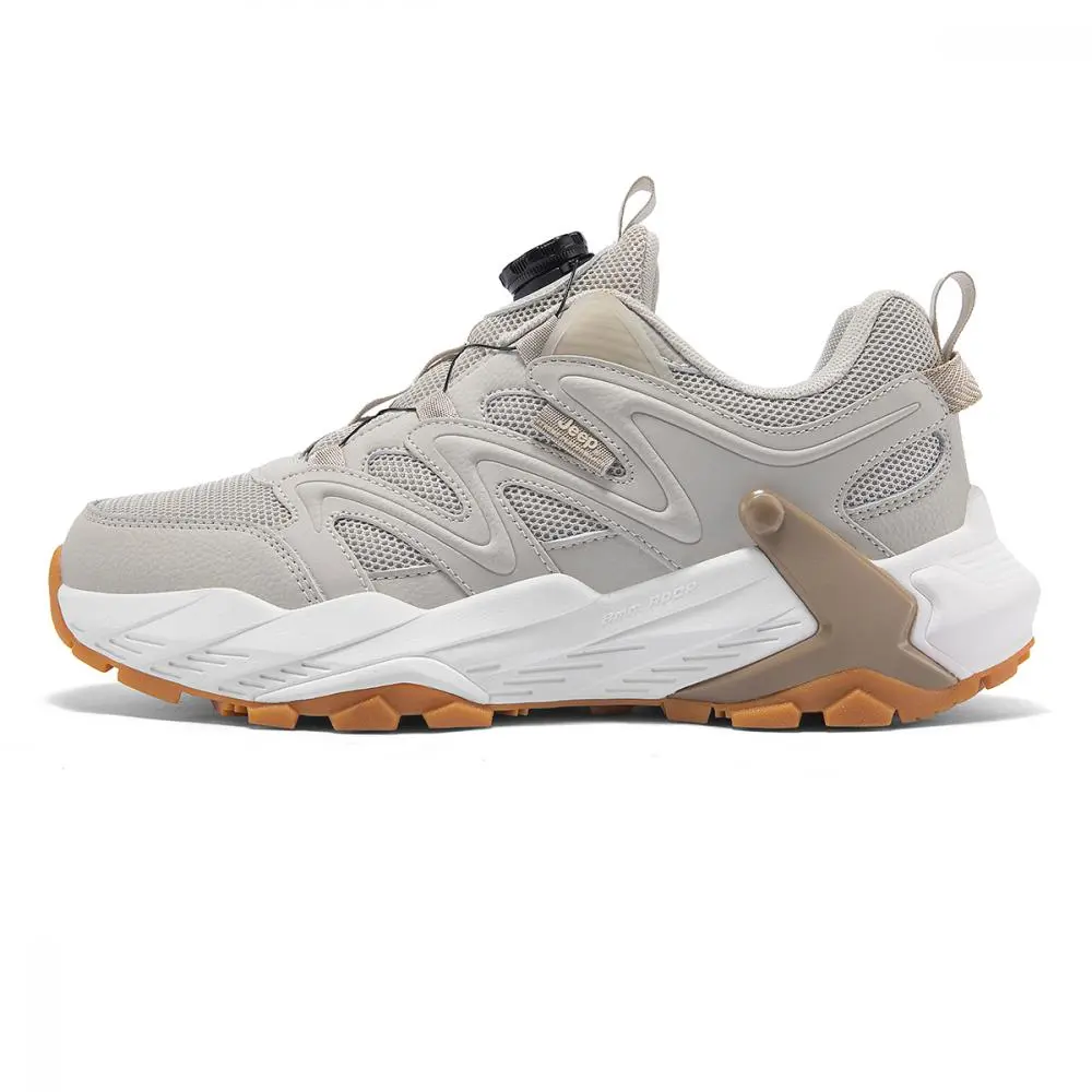 Jeep Low Top Hiking Shoes Men's Beige