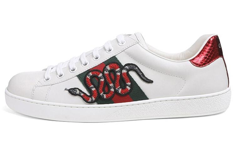 GUCCI Ace Embroidered Snake